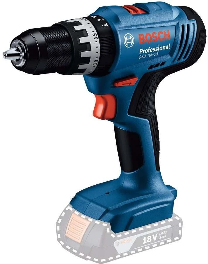 Bosch GSB 18V-25 akumuliatorinis suktuvas-gręžtuvas