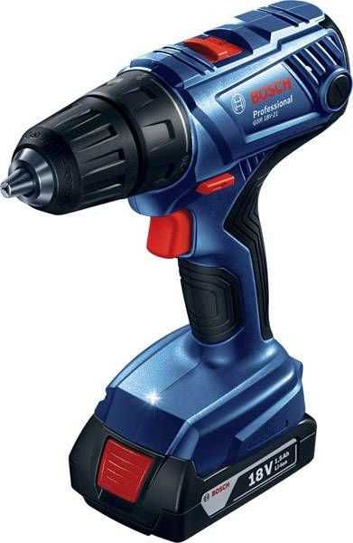 Bosch Akumuliatorinis gręžtuvas-suktuvas GSR 18V-21, 2x2.0Ah, GAL 18V-40