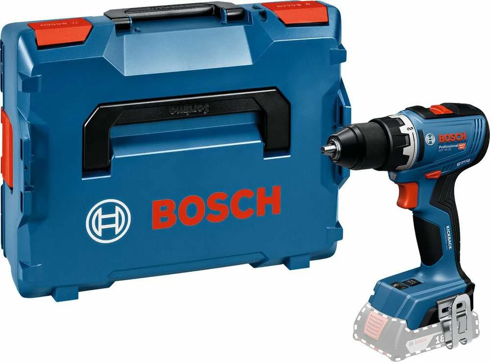 Akumuliatorinis gręžtuvas-suktuvas Bosch GSR 18V-65, be akumuliatoriaus ir kroviklio