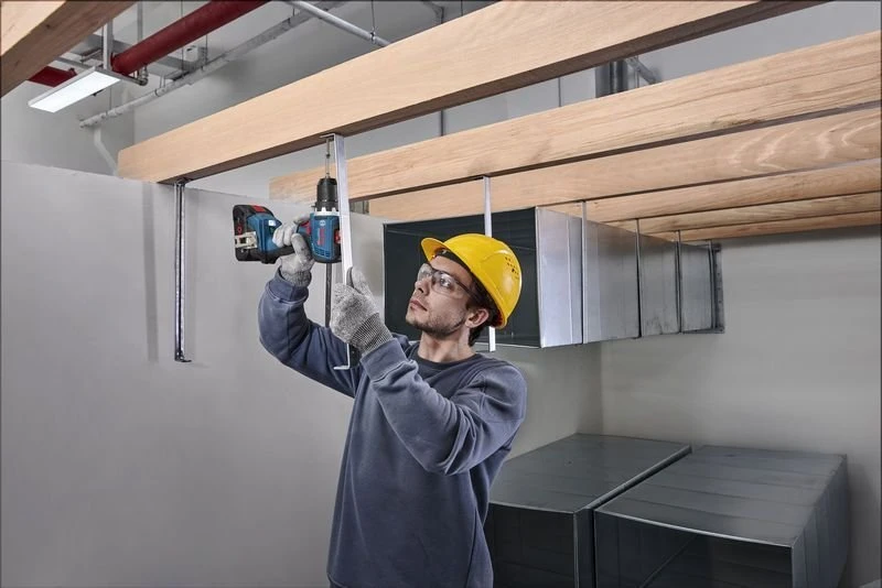 Akumuliatorinis suktuvas-gręžtuvas Bosch GSR 18V-65 Professional; 18 V; 2x5,0 Ah akum. + L-BOXX 136