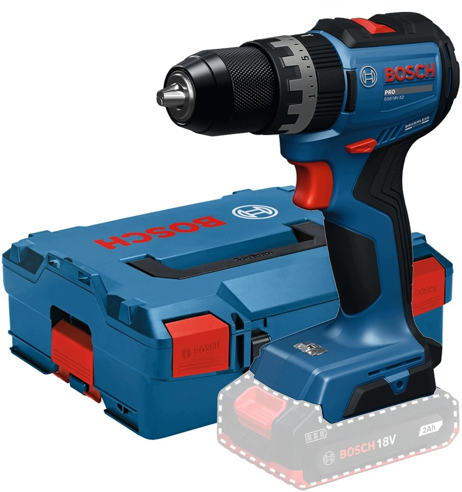 Bosch GSB18V-52 Solo, LB