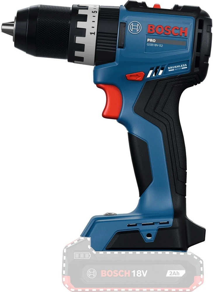 Bosch GSB18V-52 Solo, LB