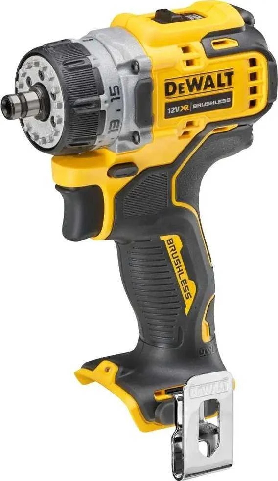 Suktuvas-gręžtuvas DeWalt DCD703NT-XJ; 12 V (be akumuliatoriaus ir pakrovėjo)