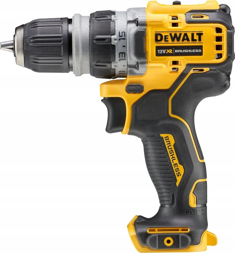 Suktuvas-gręžtuvas DeWalt DCD703NT-XJ; 12 V (be akumuliatoriaus ir pakrovėjo)