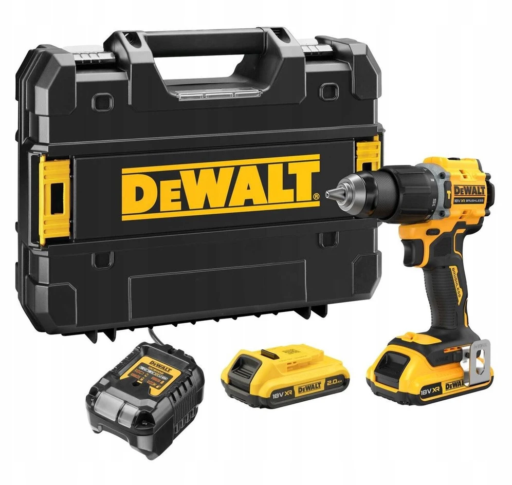 Grąžtas DEWALT UD 18V DCD799D2T 74Nm 2x2,0Ah BL TSTAK suktuvas