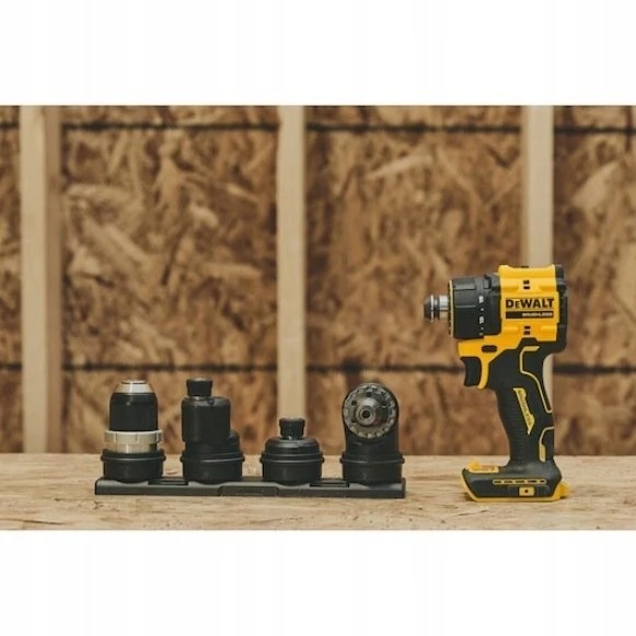 Grąžtas Akumuliatorinė gręžimo-suktuvo galvutė su 4 keičiamomis galvutėmis, 18 V XR, 73 Nm, DeWALT [DCD803D2T-QW] 2x2,0Ah
