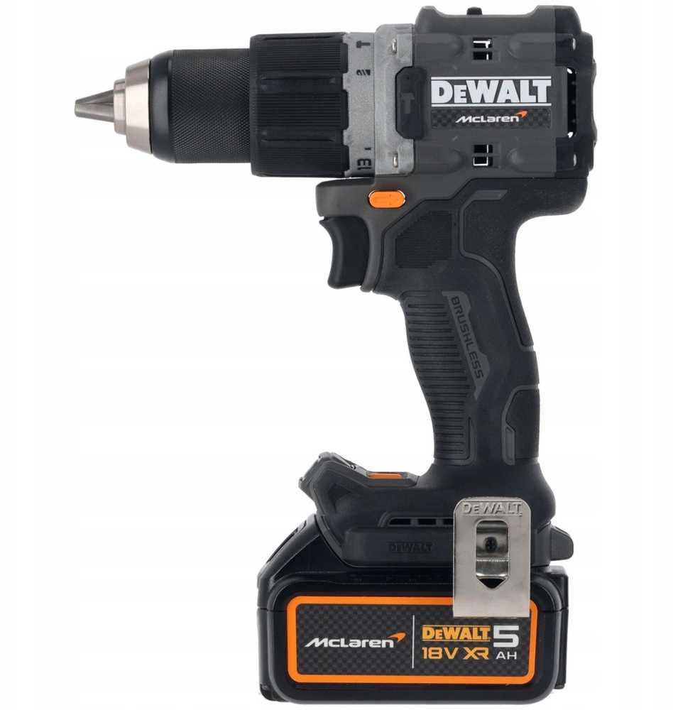 DeWalt MCLAREN DCD85MP2T Drill Driver 18V Juodas, Geltona