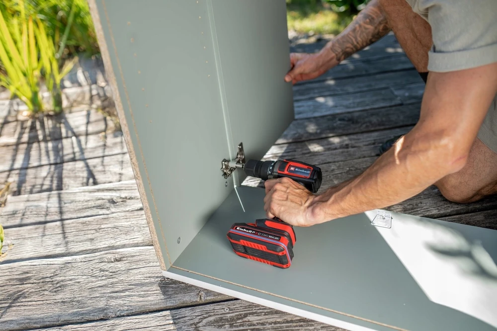 EINHELL Cordless Drill Driver TP CD 18/38 C Li BL be akumuliatoriaus ir kroviklio