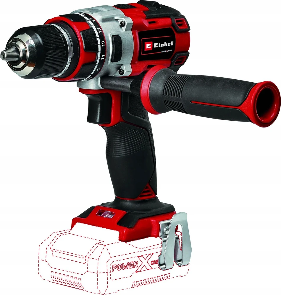 Suktuvas-gręžtuvas Einhell TP-CD 18/80 Li BL Solo; 18 V (be akumuliatoriaus ir pakrovėjo)