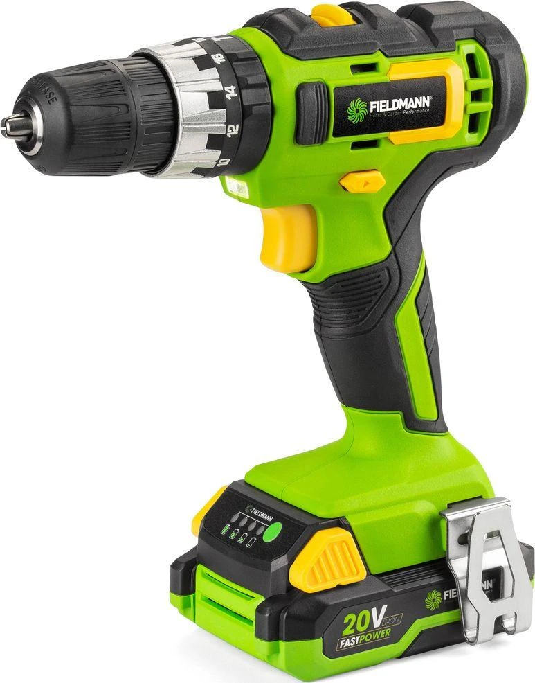 Fieldmann FDUV 20V suktuvas žaliu korpusu