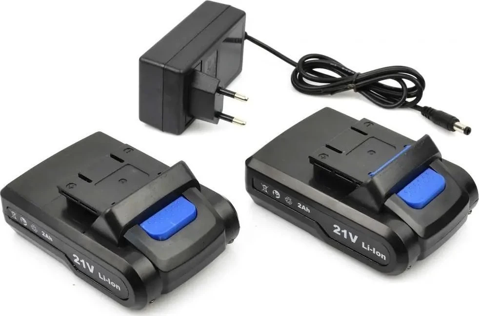 Suktuvas - gręžtuvas Geko 21 V 2 x akumulator 2 Ah