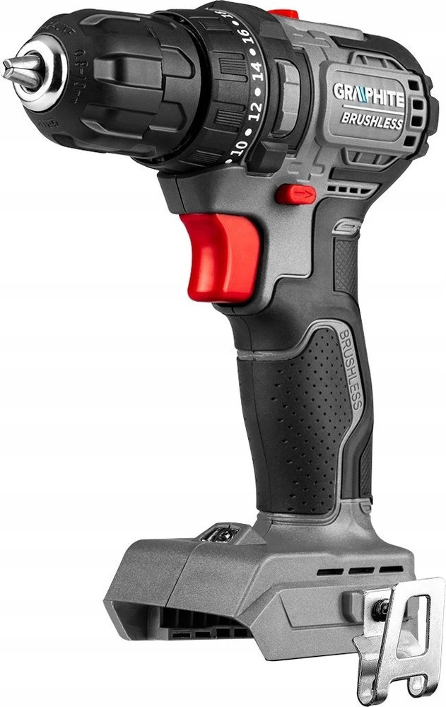 Suktuvas-gręžtuvas Graphite 58GE139; 18 V (be akumuliatoriaus ir pakrovėjo)