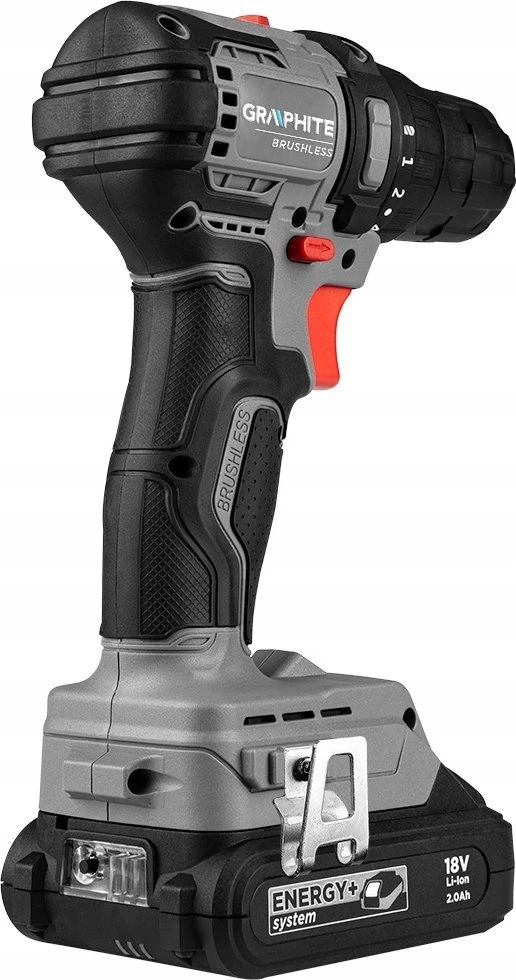 Suktuvas-gręžtuvas Graphite 58GE139; 18 V (be akumuliatoriaus ir pakrovėjo)