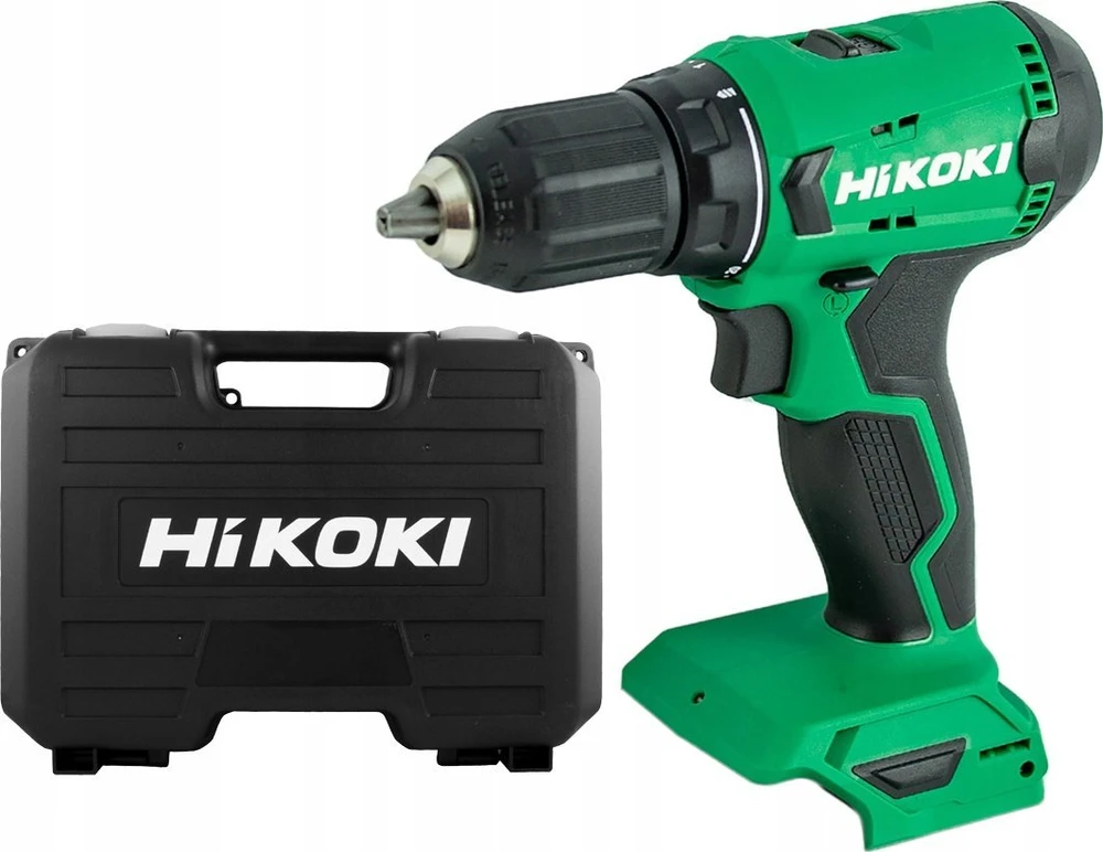 Hikoki Akumuliatorinis gręžtuvas-suktuvas 18 V, 50 Nm, 1,0kg, antgalis, nauja dėžutė