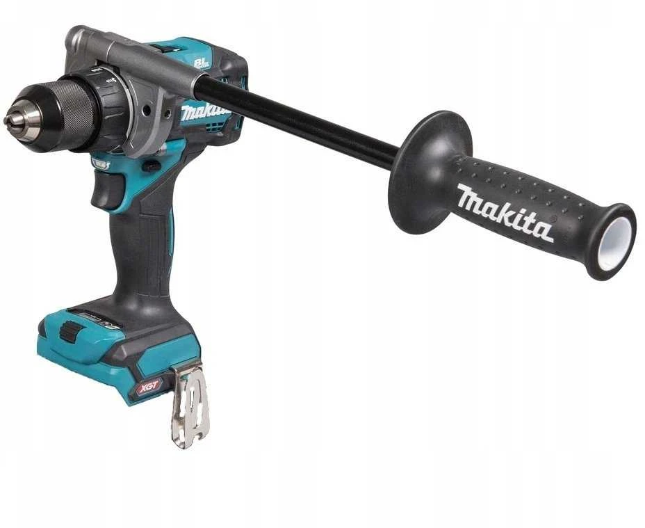 Makita DF001GZ Akumuliatorinis gręžtuvas-suktuvas XGT, 140/68Nm, bešepetėlinis variklis, 13mm metalinis griebtuvas, "Z" versija - komplektuojamas be akumuliatoriaus ir kroviklio