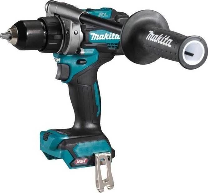 Makita DF001GZ Akumuliatorinis gręžtuvas-suktuvas XGT, 140/68Nm, bešepetėlinis variklis, 13mm metalinis griebtuvas, "Z" versija - komplektuojamas be akumuliatoriaus ir kroviklio