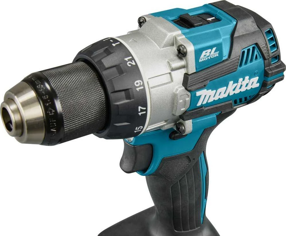 MAKITA SMŪGINIS SUKTUVAS-GRĘŽTUVAS 18V DHP489RTJ 73/40Nm 2×5,0Ah