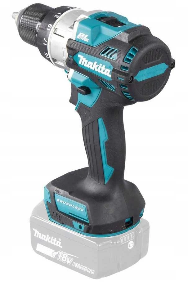 Makita DHP492Z Akumuliatorinis smūginis gręžtuvas 18V, BL-motor, Max 141 Nm, 130/65NM, Be akumuliatorių ir kroviklio!