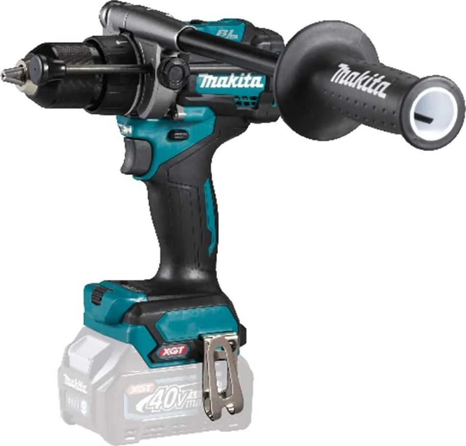 Makita HP001GZ Smūginis Akumuliatorinis gręžtuvas-suktuvas XGT, 140/68Nm, bešepetėlinis variklis, 13mm metalinis griebtuvas, "Z" versija - komplektuojamas be akumuliatoriaus ir kroviklio