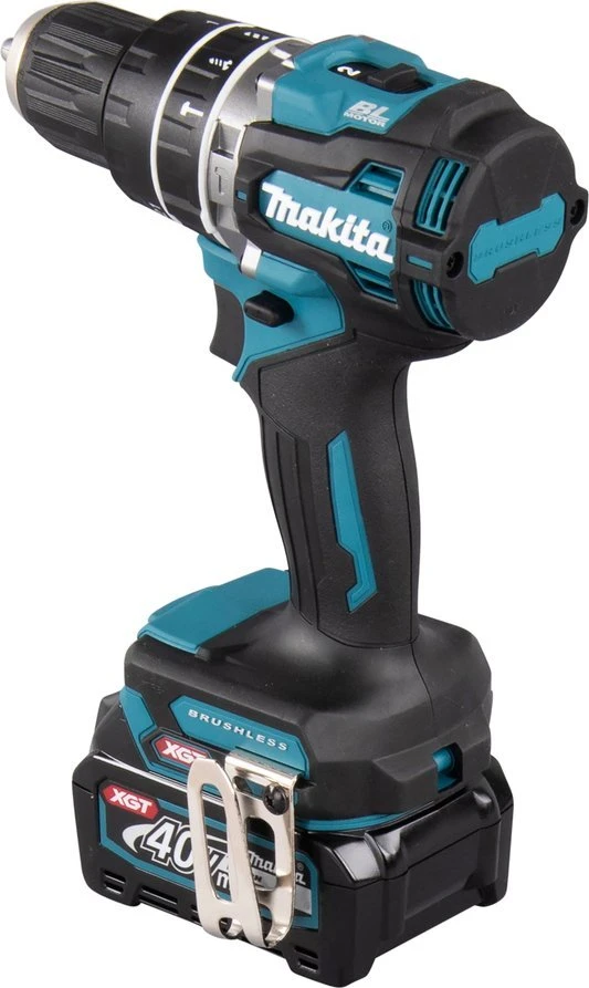 Smūginis suktuvas-gręžtuvas Makita HP002GA201; 40 V; 2x2,0 Ah akum.