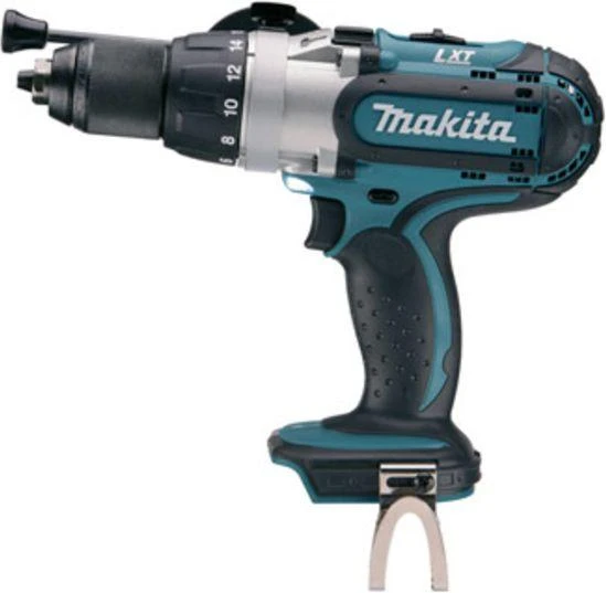 Makita DHP451Z suktuvas-gręžtuvas su diržo kablys