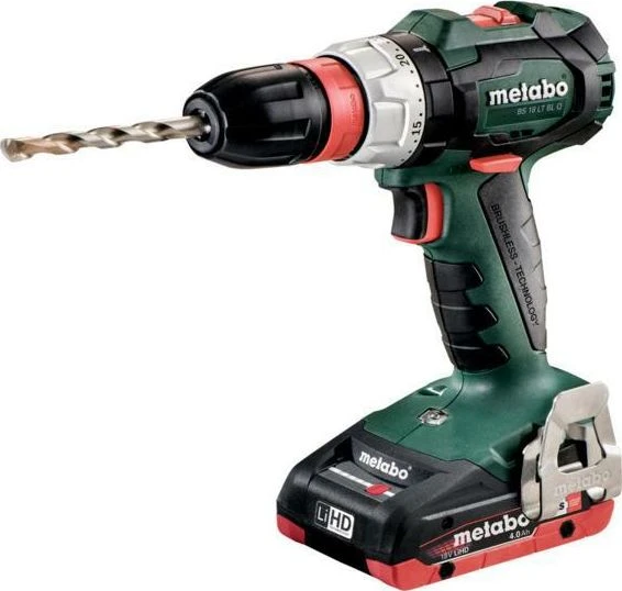 Akumuliatorinis suktuvas/gręžtuvas BS 18 LT BL Quick 2x LiHD, Metabo