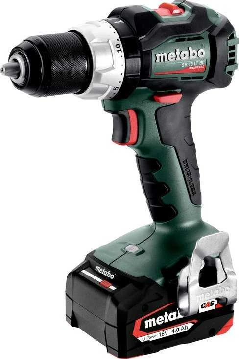 Akumuliatorinis suktuvas/gręžtuvas SB 18 LT BL 4,0 Ah Li, Metabo