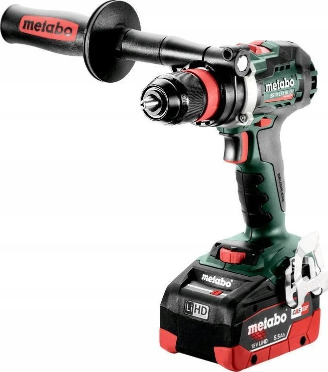 Suktuvas- gręžtuvas Metabo BS 18 LTX BL Q I; 18 V; 2x5,5 Ah akum.; su lagaminu