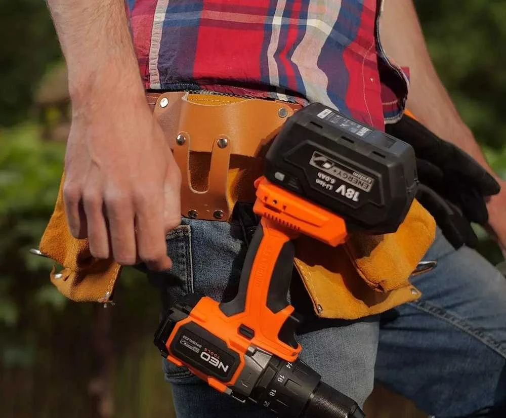 Neo Tools Wiertarko Wkretarka Bešepetis gręžtuvas-suktuvas su 100 Nm smūginiu sukimo momentu „Energy+ 18V“, be akumuliatoriaus