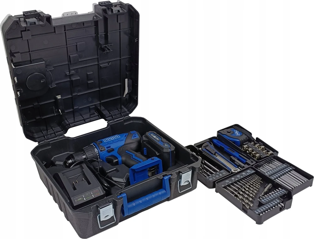 Mobilus meistro rinkinys C-DTB74/1-X, 74 priedai, Scheppach