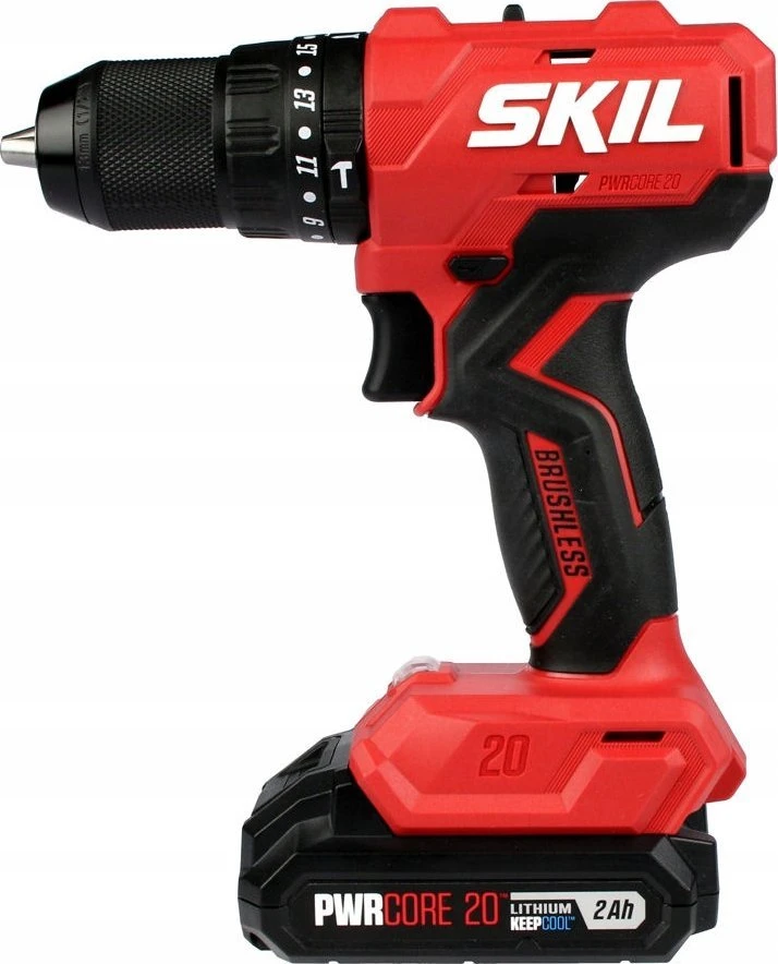 Skil Red Carruzzo akumuliatorinis gręžtuvas 3021HC 20V 2X2AH