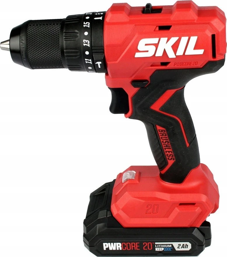 Skil Red Carruzzo akumuliatorinis gręžtuvas 3021HC 20V 2X2AH