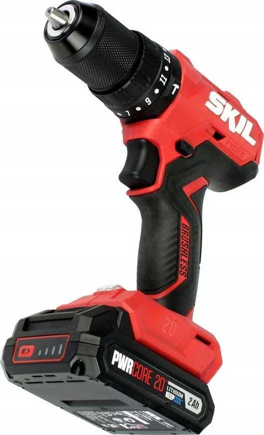 Skil Red Carruzzo akumuliatorinis gręžtuvas 3021HC 20V 2X2AH