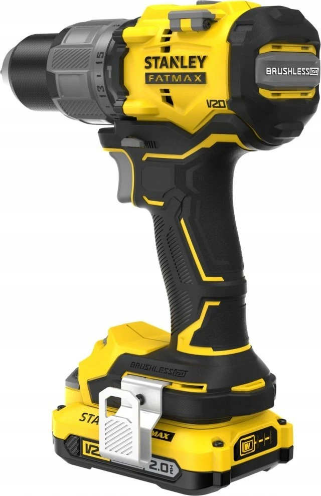 Smūginis suktuvas-gręžtuvas Stanley Fatmax SFMCD726D2K-QW; 18 V; 2x2,0 Ah akum.