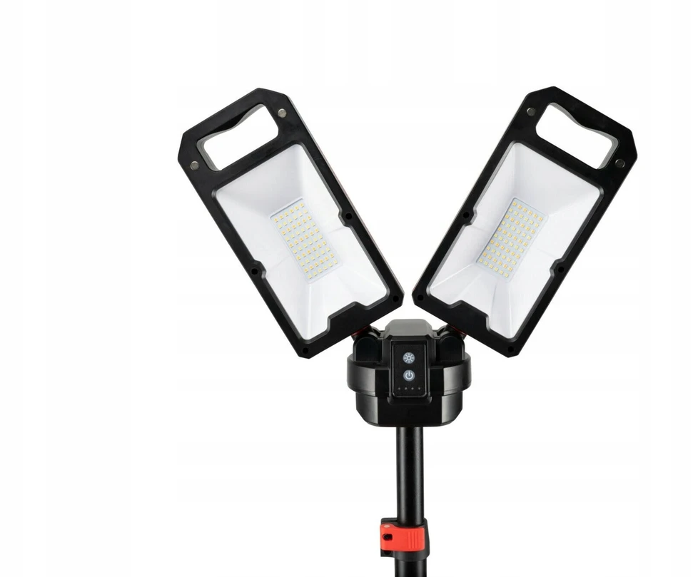PRO LED akumuliatorinis prožektorius sulankstomas LI-ION 5000lm 2x25W PRO-LD631