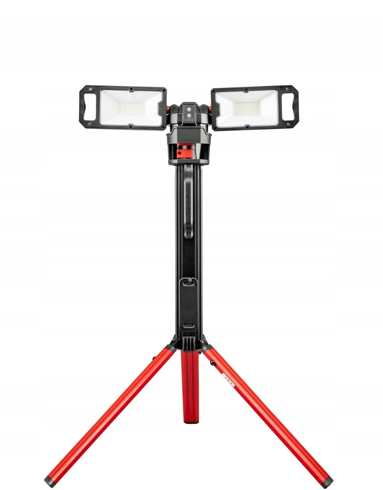 PRO LED akumuliatorinis prožektorius sulankstomas LI-ION 5000lm 2x25W PRO-LD631