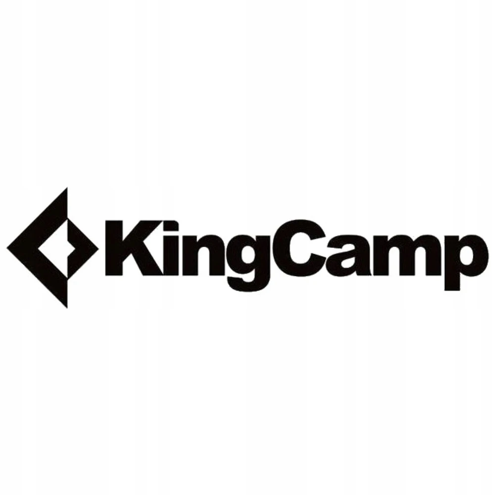 KingCamp Kėdė paplūdimio stovyklavimui žvejybai turistinė sulankstoma KING CAMP juoda pilka