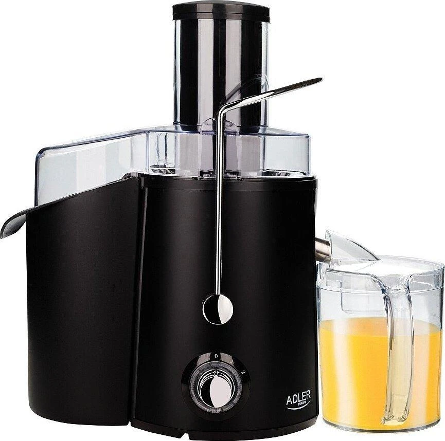 Sulčiaspaudė Adler | Juicer | AD 4127 | Type Juicer maker | Matt Juodas | 1000 W | Greičių skaičius 2