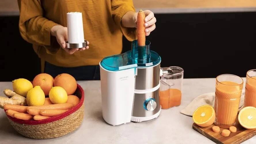 Sulčiaspaudė Cecotec Juice&Fresh 400 Titan Baltas