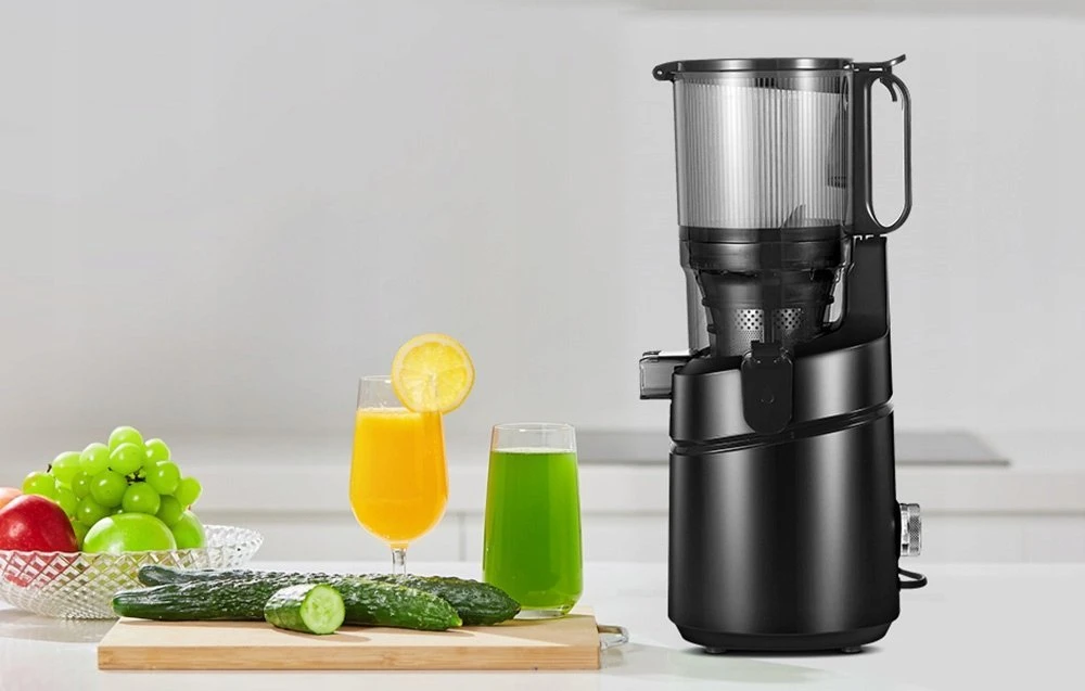 AMZCHEF SJ-036-BK lėto greičio sulčiaspaudė (juoda)