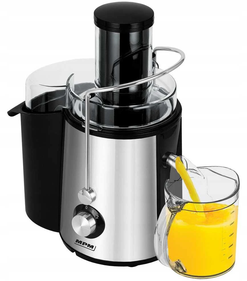 Sulčiaspaudė MPM MSO-18-M Juicer 1000 W Juodas, Sidabrinis