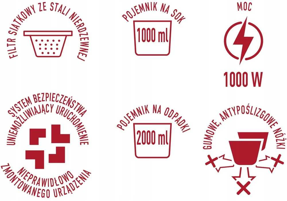 Sulčiaspaudė MPM MSO-18-M Juicer 1000 W Juodas, Sidabrinis