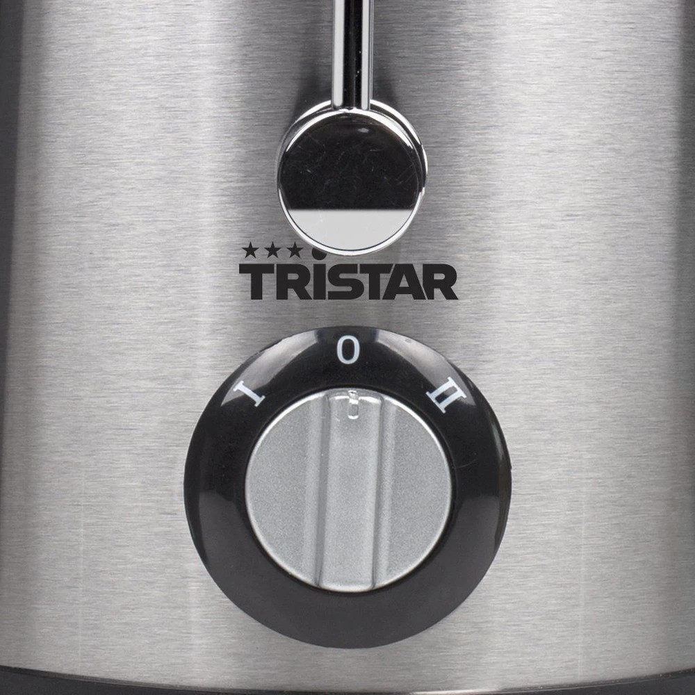 Sulčiaspaudė Juicer | Tristar | SC-2284 | Type Centrifugal juicer | Juodas/Nerūdijantis plienas | 400 W | Greičių skaičius 2