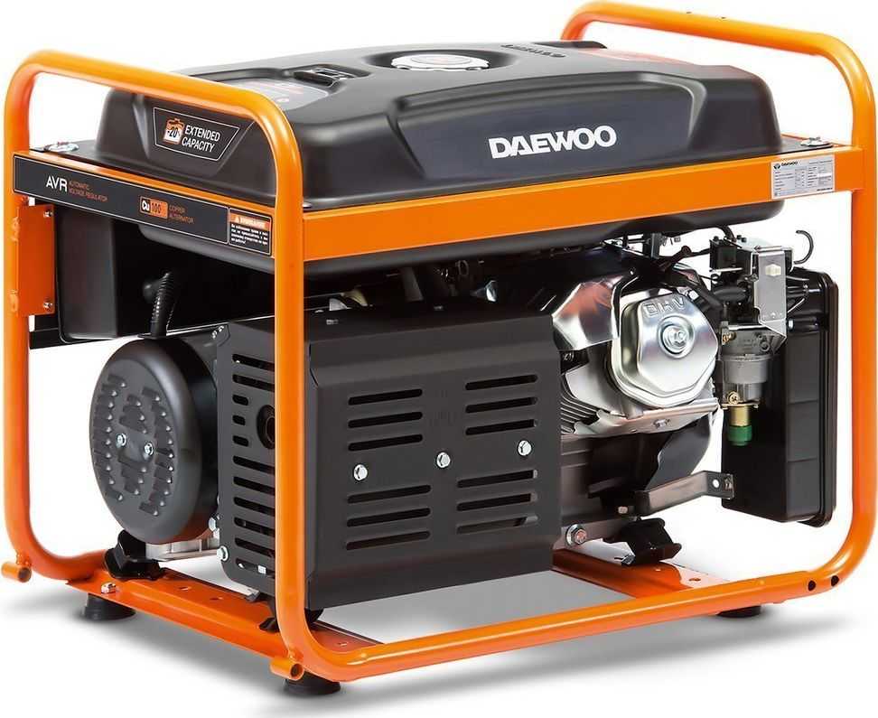 Benzinis generatorius 5.5KW 230V/GDA 6500 DAEWOO