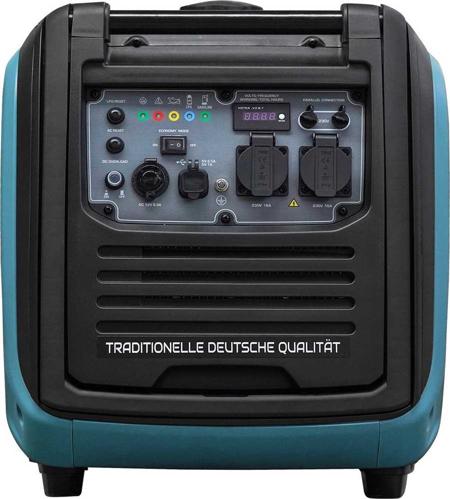 Könner & Söhnen hibridinis (benzinas/dujos) inverterinis generatorius 3,5kW 230V KS 4000iEG S