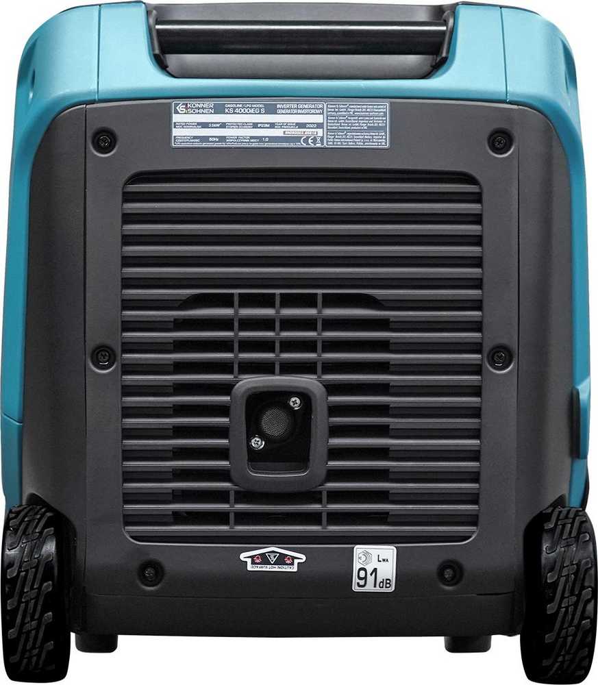 Könner & Söhnen hibridinis (benzinas/dujos) inverterinis generatorius 3,5kW 230V KS 4000iEG S