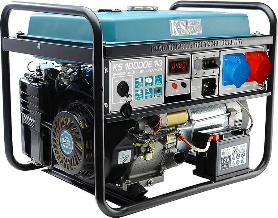 Benzininis generatorius Könner & Söhnen KS 10000E 1/3