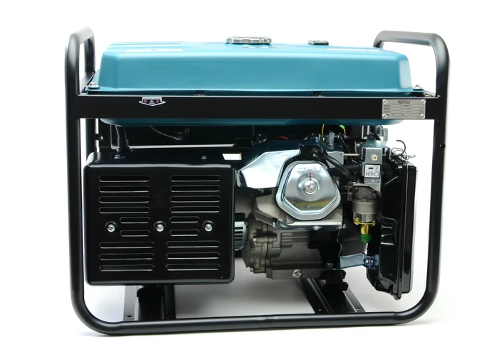 KÖNNER & SÖHNEN BENZINO GENERATORIUS 5.0kW 230V KS 7000E, ELEKTRINIS PALEIDIMAS