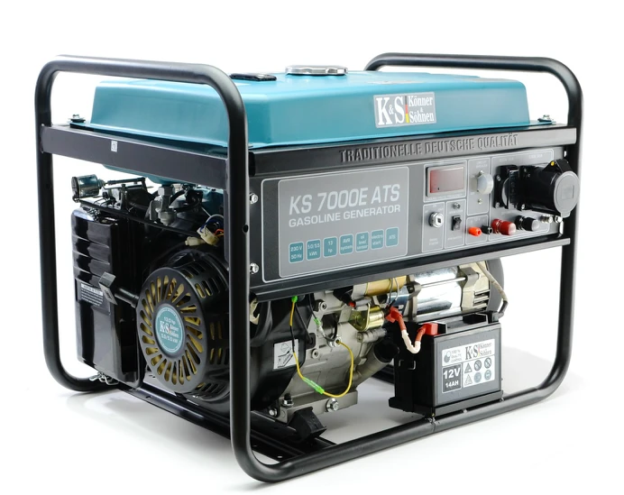 Konner & Sohnen Generatorius benzininis 5500W, KS 7000E-ATS