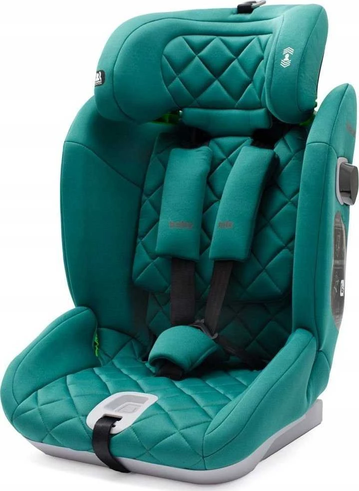 Automobilinė kėdutė BABY MIX HERO PRO I-SIZE 2026 smaragdo spalvos